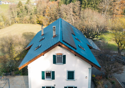 Réfection de toiture à Grandsivaz